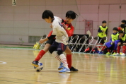 東電杯U-12フットサル大会の様子