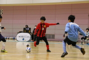 東電杯U-12フットサル大会の様子