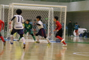 東電杯U-12フットサル大会の様子