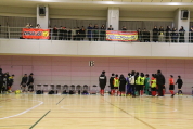 東電杯U-12フットサル大会の様子