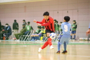 東電杯U-12フットサル大会の様子