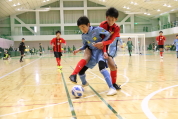 東電杯U-12フットサル大会の様子