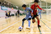 東電杯U-12フットサル大会の様子