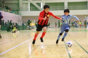 東電杯U-12フットサル大会の様子