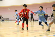 東電杯U-12フットサル大会の様子