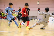 東電杯U-12フットサル大会の様子