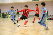 東電杯U-12フットサル大会の様子