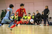 東電杯U-12フットサル大会の様子