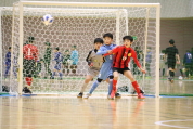 東電杯U-12フットサル大会の様子