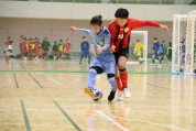 東電杯U-12フットサル大会の様子