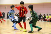 東電杯U-12フットサル大会の様子